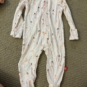 Magnetic Me Light Pink Ballet Dancer Footie